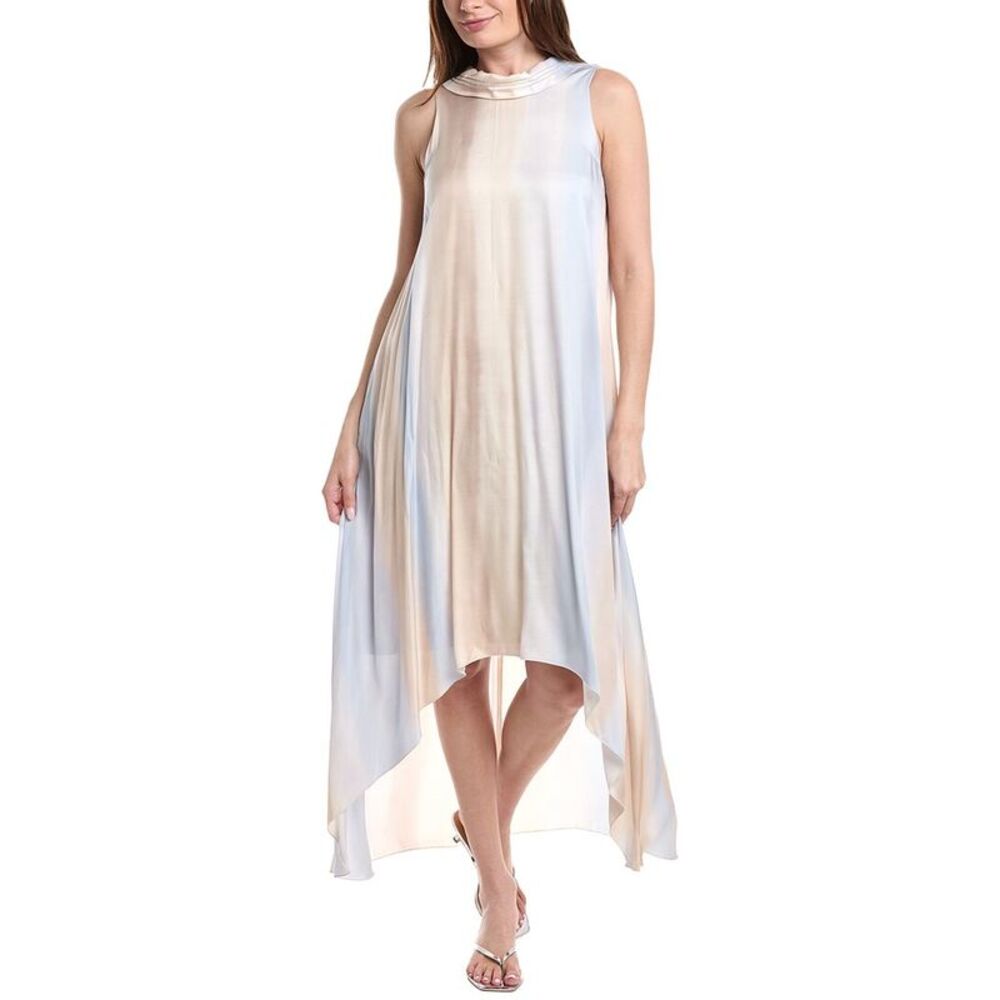 Peserico Womens Maxi Dress, Blue